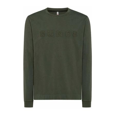 Sun68 Sweatshirts grön, Herr, Herr, Storlek: M