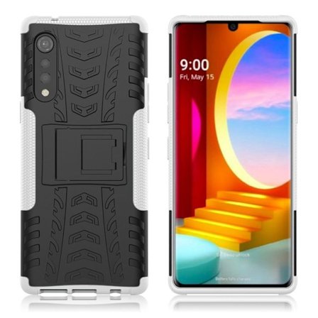 Offroad LG Velvet skal - Vit