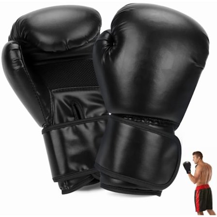 Boksehandsker til mænd og kvinder, Boksehandsker, Boksehandsker til voksne til Mixed Martial Arts, Muay Thai, Tung Sæk Træning, Kickboxing, 12 oz