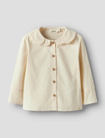 Lil'Atelier Nmfrosito Ls Loose Shirt Lil - Cream - 92