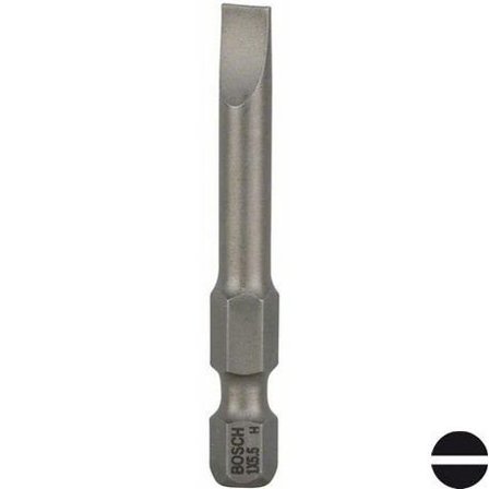 Bosch S Bits S1,0x5,5 3-pakn. 49mm, Maskintilbehør & forbruk