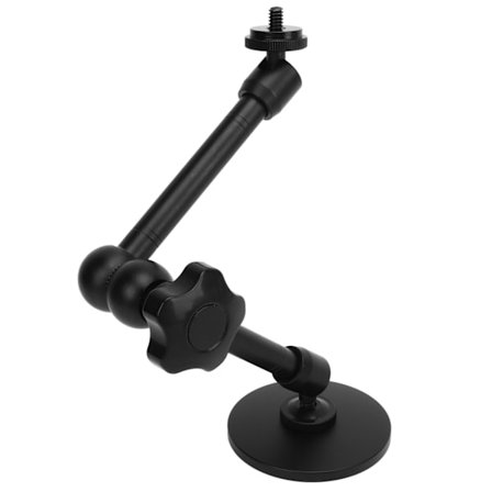 Vintage Mekanisk Stil Camping Lampestand Justerbar Stang 1/4 Gevind Lanterneholder