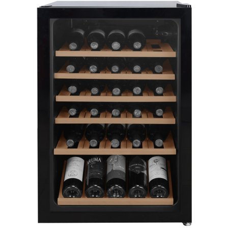 Cavin Polar Collection PCS45B Fritstående Vinkøleskab, 45 flasker - Sort | KitchenOne