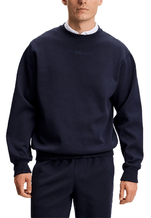 J.Lindeberg Club Crew Neck Tröjor Herr Blå L