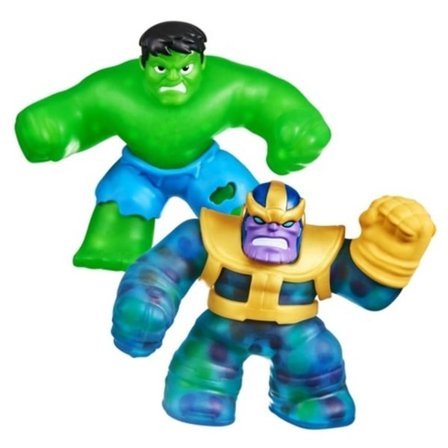 Goo Jit Zu Dc S3 To-pakning - Hulken vs Thanos