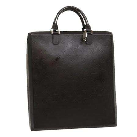 Louis Vuitton Vintage Pre -owned Canvas Håndtaske Sort, Dame Vintage Tasker, Størrelse: ONE Size