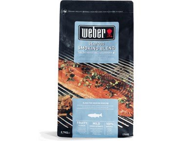 Weber Wood Chip Blend, Seafood - Rökflis för fisk och skaldjur för en mild, fruktig röksmak