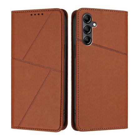 Pung Etui til Samsung Galaxy A17 Magnetisk Lukning Læder Flip Telefon Etui med Stativ