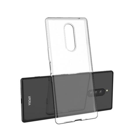 Transparent Silikon Tpu-skal Till Sony Xperia 1 Transparent