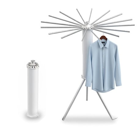 Utdragbar Octopus-torktumlare, 16 stänger, platsbesparande design