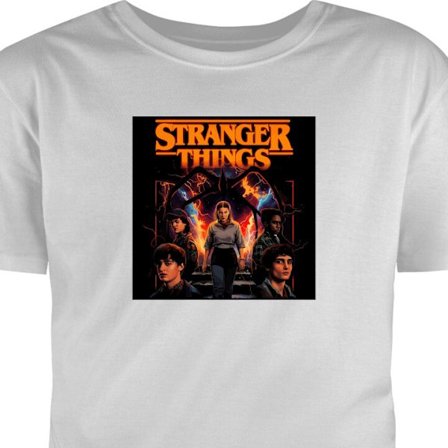 T-Shirt Stranger Things Netflix-serie sci-fi mysterium