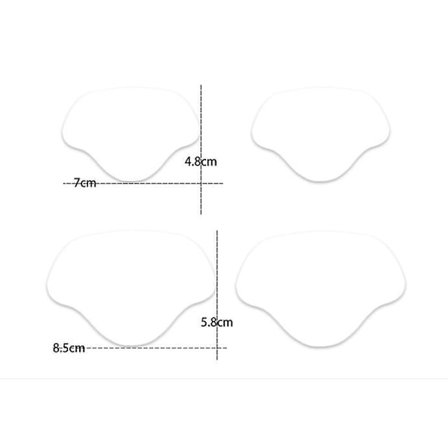 Shoe Heel Repair Patch Self-Adhesive Inside Shoe Patches Shoe Sneaker Hole Repair Patch Invisible Heel Sticker