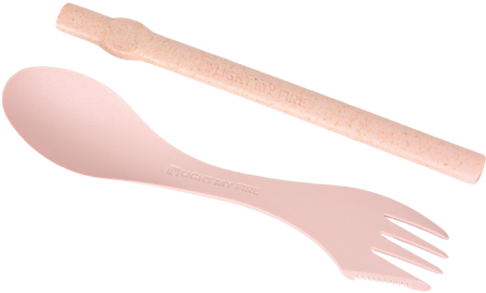 Light My Fire Spork ́n Straw BIO Dusty Pink - Light My Fire