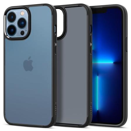 Spigen Iphone 13 Pro Skal Ultra Hybrid Frostad Matt Svart