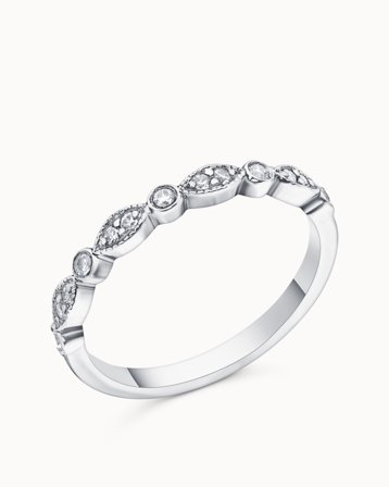 Alliancering Ester 950 Platin - Forlovelsesringe & Vielsesringe hos Vanbruun