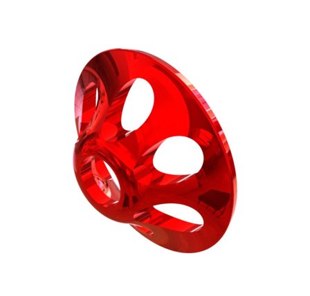 Pro Ultra Sonic Discs M (9mm) - Red Metallic