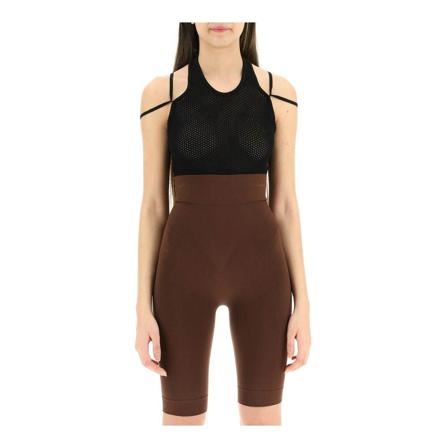 Andrea Adamo, Sleeveless Tops Czarny, Kobieta, Rozmiar: S