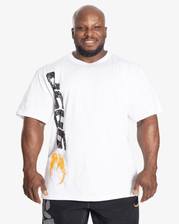 Gasp Original Tee, White/Black