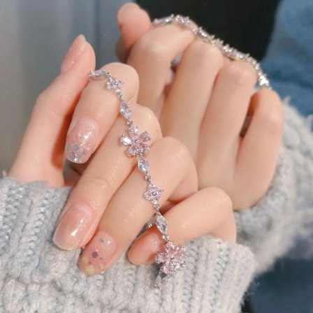 Pentagram Armband Dubbellager Armband 16-18CMD D