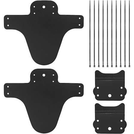 2 kpl:n maastopyörän lokasuojat, erittäin yhteensopivat pyörän lokasuojat sopivat 26", 27,5", 29", paksut ja leveät etu- ja takalokasuojat, MTB-