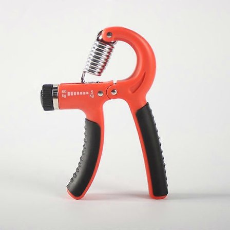 Håndgrep Håndtrening, Justerbar Grepsstyrketrener Underarmstrener Enhet Grepsstyrketrener for Styrketrening, Fitness Farge Oransje