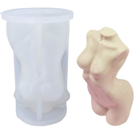 Lysstøpingssett for voksne - Silikonformer for hjemmelaget soyavoks