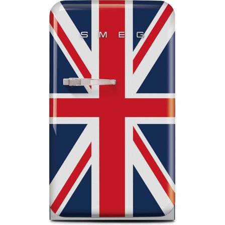Smeg FAB10RDUJ6 jääkaappi pakastelokerolla, union jack