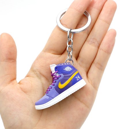 Sko Modell Nøkkelring Bag Anheng 3d Tredimensjonal Mini Basketball Sko - Zijin Kobe Bryant