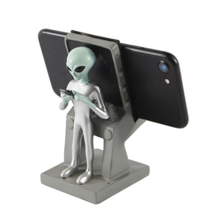 Creative Alien - Mobile Phone Tablet Holder -tukipöytäkone television katseluun