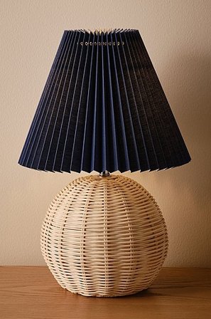 Jotex - SISAL lampa stołowa Natura/niebieski - Kup Lampy stołowe firmy Jotex