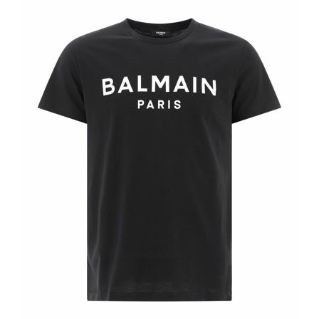 Balmain, T-Shirt Czarny, Mężczyzna, Rozmiar: S
