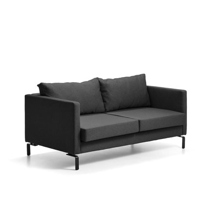 Sofa HARMONY, 2.5-seater, fabric ETNA, anthracite