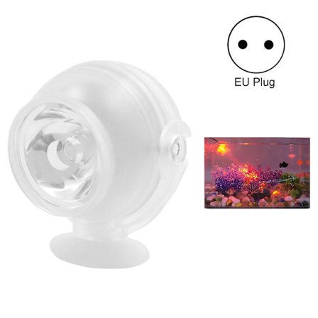 Farverig Led Akvarium Fisketank Spot Lampe Dykker Spotlight Oplyste Lys