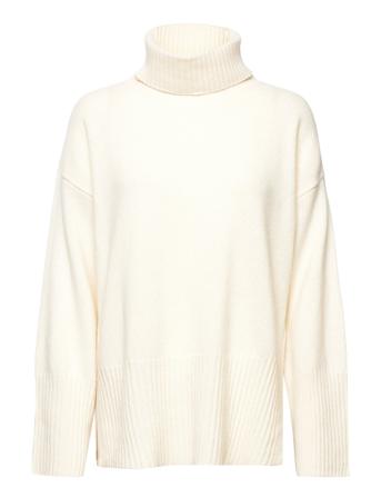 D1. Lounge Rollneck Sweater Turtleneck Polotröja Creme GANT