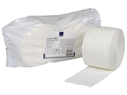 ABENA Celltork rulle 4x5cm 500st/rulle 2/fp - Lyreco - Sjukvård och omsorg - Förband och fixering - Kompresser