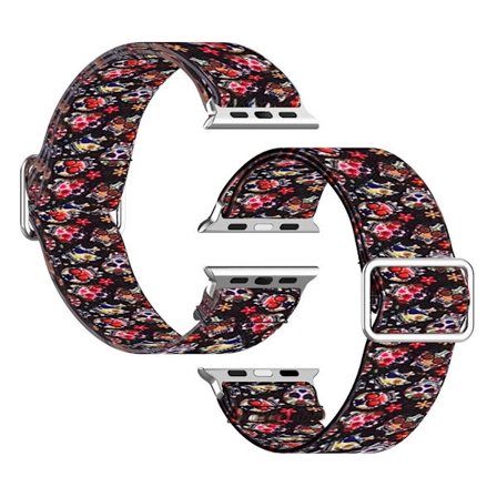 Apple Watch Series 6 / 5 44mm pattern printing watch band - Colorful Skull