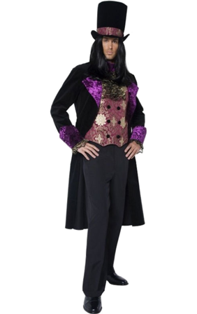 Goottilainen Kreivi Naamiaispuku L