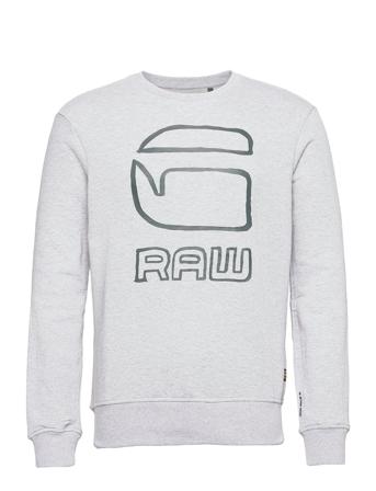 Graphic Graw R Sw L\S Grey G-Star RAW