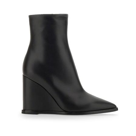 Gianvito Rossi Leather Laarzen , Zwart , Dames , Maat: 37 EU Sleehakken