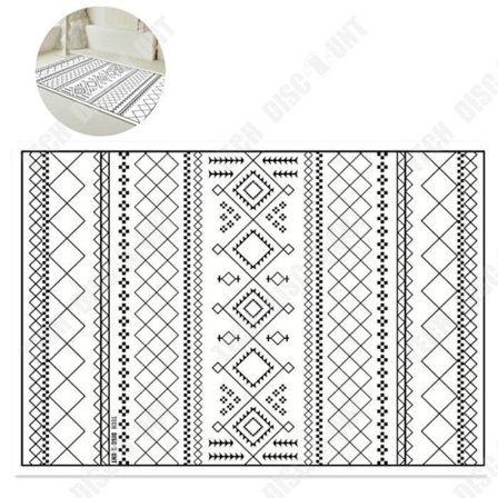 Matto - TD - Väärennetty kashmir - 80x200 cm - Minimalistinen tyyli - Harmaa