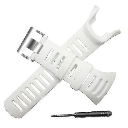 Justerbar gummibåndsrem til håndled til Suunto Ambit 1 2 3 ur [GGL]