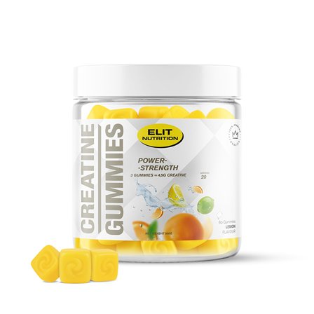 Elit Nutrition Creatine Gummies, 60 gummies