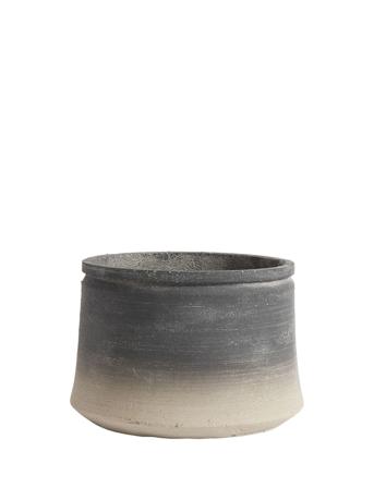 Jar Kanji Low 27 Home Decoration Flower Pots Grå Muubs