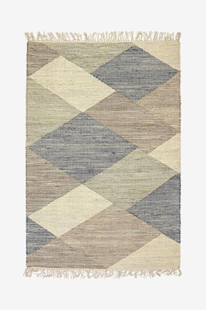 Mattbolaget - Domino - Flerfarvet - Jute- & sisaltæpper - 160X230 - Fra Homeroom