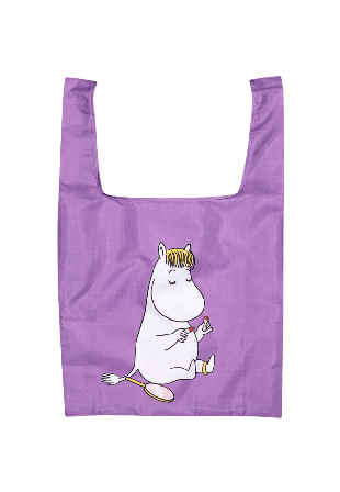Arabia Mumin eco-väska Snorkfröken Förvaring Lila 40x65 cm