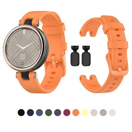 Ranneke - Garmin Lily Smart Watch Rannekoru 14mm Silikoni Ranneke Ranneke