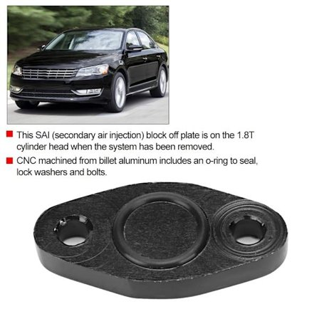 /NN/18T Moottori SAi Poisto Sulkulevy Alumiininen Ahtoputkitarvike Sopii Mk4 TT B5 B6