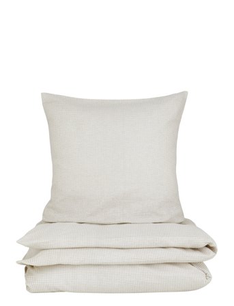 Engholm Textiles Julie Flannel - Grey - 140X220;60X63CM