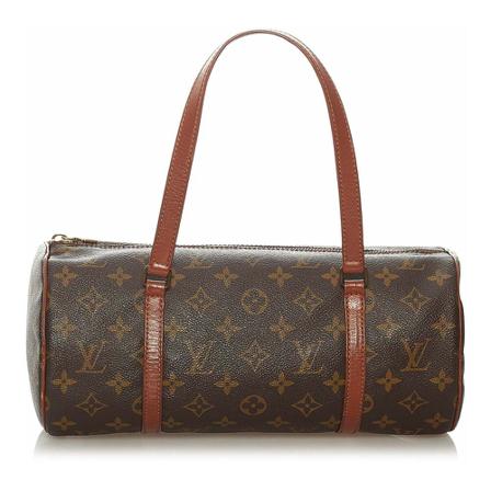 Louis Vuitton Vintage Handbags brun, Dam Vintage Väskor, Dam, Storlek: ONE SIZE