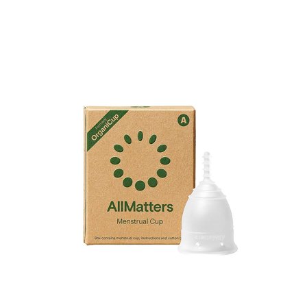 AllMatters Menstruationskop Naturlig Str. A, Medicin & Pleje, Bind & Indlæg, Menstruationskopper